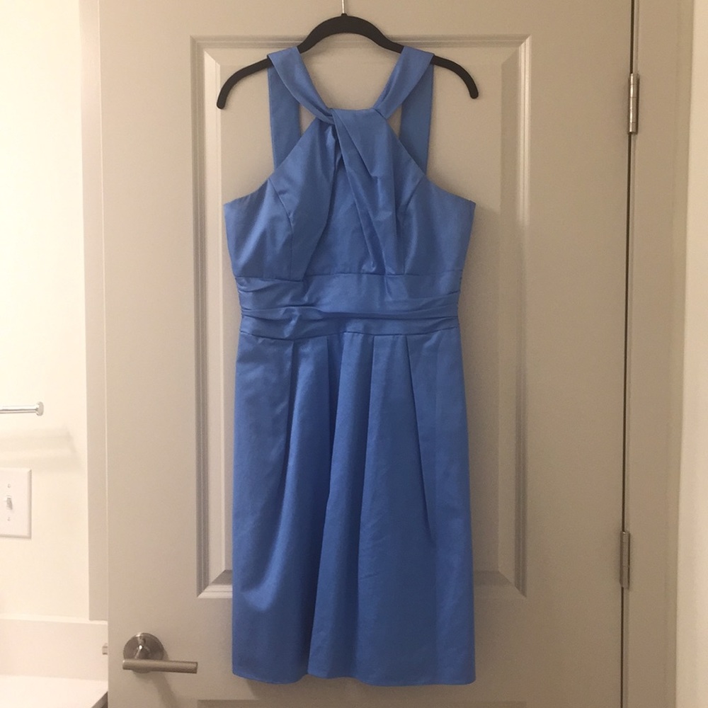 David’s Bridal Light Blue Dress